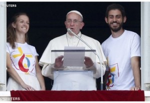 Message From Pope Francis For World Youth Day 2016